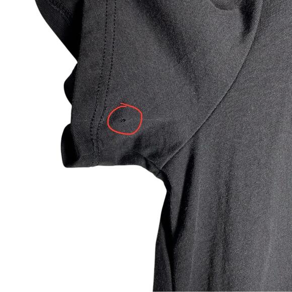 ATM Anthony Thomas Melillo Black Casual Cotton T-Shirt Maxi Dress - Small - Picture 3 of 9